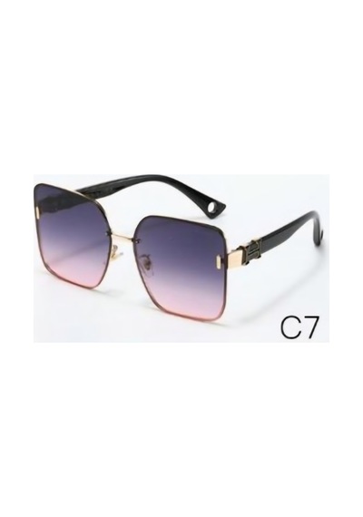 Kadın Uv-400 Korumalı Güneş Gözlüğü Mor-pembe - 720831024 Siyah