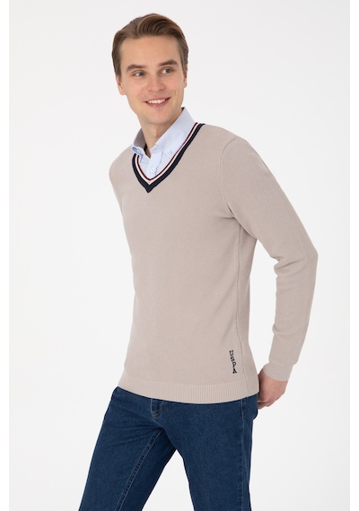 U.s. Polo Assn. Erkek Taş Kazak /triko 50308336-vr049 Taş Rengi U.s. Polo Assn. Erkek Taş Kazak /triko 50308336-vr049 Taş Rengi