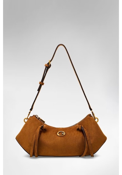 Guess Allegra Süet Kadın Omuz Çantası Hwsg2237180 Taba