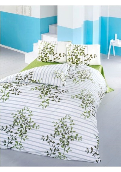 Komfort Home Tek Kişilik Ranforce Nevresim Takımı (Hazal Yeşil)