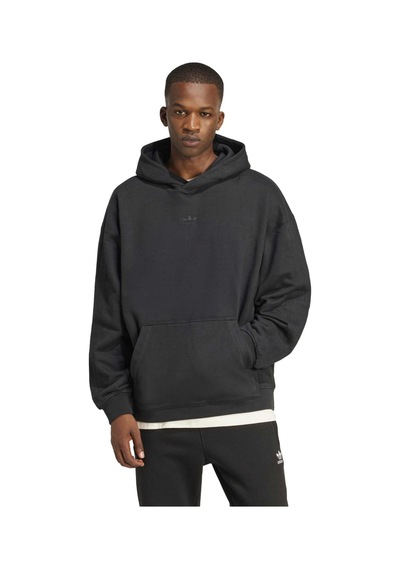 Black Adidas Erkek Günlük Kapşonlu Sweatshirt P Ess Hd Jc9572 Siyah