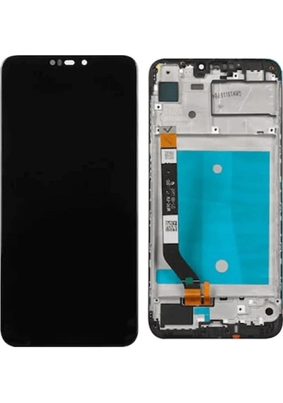 Huawei Honor 8C Lcd Ekran Dokunmatik Siyah Çıtalı