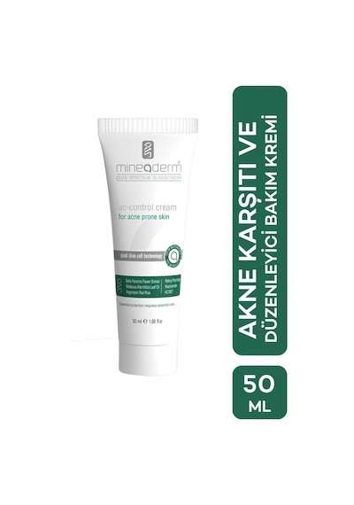 Mineaderm Ac-Control Akneye Yönelik Ciltler ve Sebum Düzenleyici Bakım Kremi 50 ML