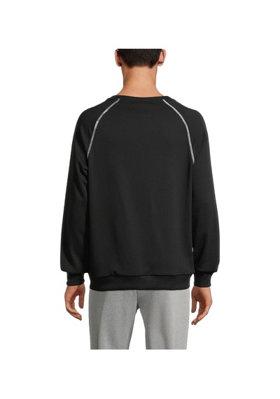 Siyah Fila Erkek Bisiklet Yaka Sweatshirt Landin Fam0297 Siyah