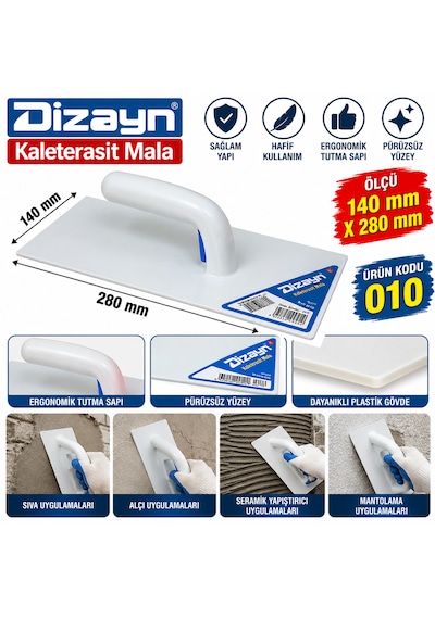 Dizayn Kaleterasit Mala 140 Mm X 280 Mm Ürün Kodu : 010
