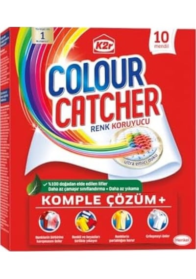 K2r Colour Catcher Renk Koruyucu 10&apos Lu Mendil 1 X 10 Adet 1000'li Set