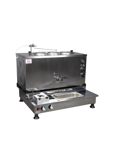 Anka Pro Plus Otomatik Çay Kazanı 3 Demlikli 30 Litre Inox Elektrikli Tüplü