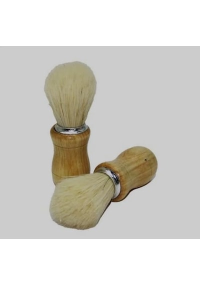 Omega Gerçek Kıldan Üretim Ahşap Saplı Lüx Sakal Fırçası Lider 11cm Boy 1410
