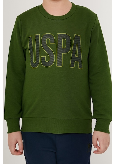 U.s. Polo Assn Strip Yeşil Erkek Çocuk Eşofman Takımı