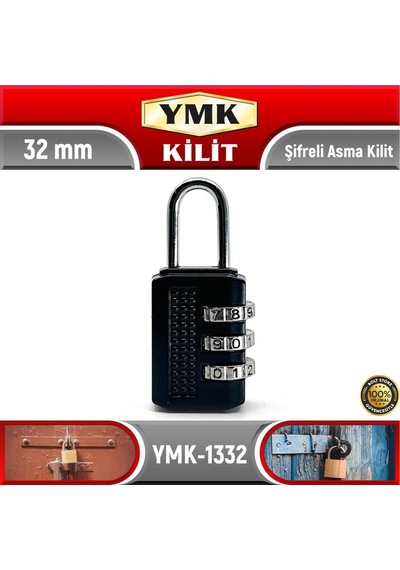 Ymk Şifreli Asma Kilit 32 Mm Ymk-1332