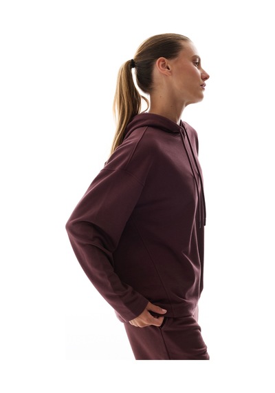 Penti Kahverengi Oversize Plain Uzun Kollu Sweatshirt Bn83