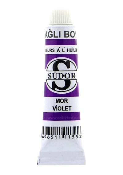 Südor Yağlı Boya 9 Ml Mor - 4 Adet