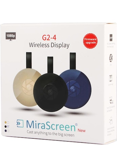 2019 Yeni Sürüm Mirascreen G2-4 Kablosuz Hdmi Görüntü Aktarıcı