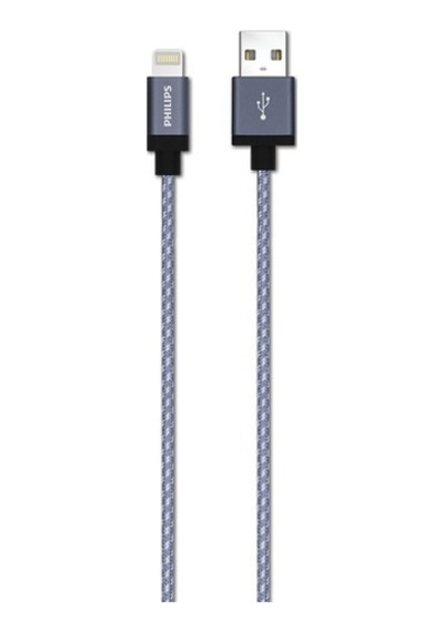Philips Uyumlu Dlc2508N Lightning - Örme Şarj Ve Data Kablosu