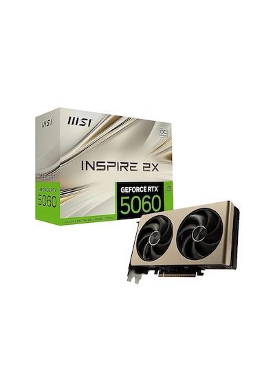 Msı Geforce Rtx 5060 Inspıre 2x Oc Geforce Rtx 5060 8 Gb Ekran Kartı