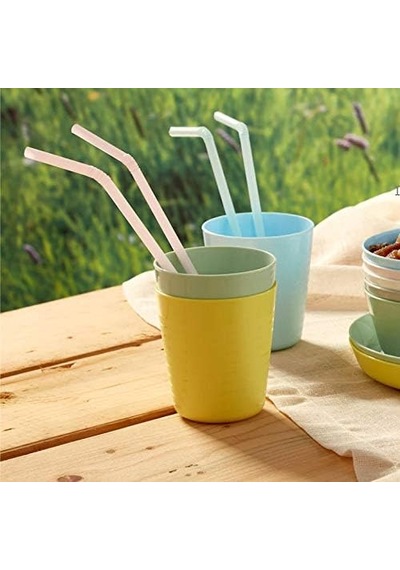 Ikea 004 613.79 Çocuk Plastik Bardağı Çok Renkli 17 Cm 6'lı Paket Sku: Smg8690010537904 Acı Kahve