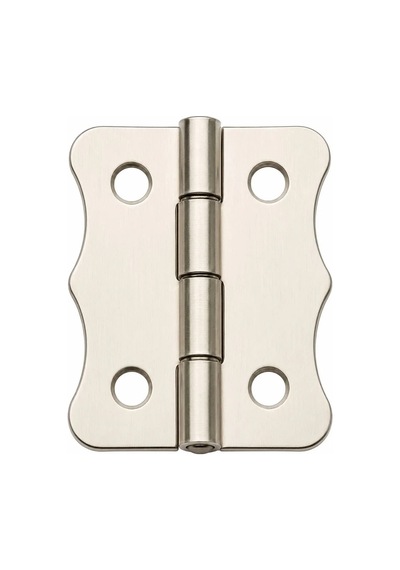 Lb Nikel 100 Adet Papatya Menteşe Düz 36x24 Mm - Dekoratif Çerçeve Fener Sandık Kutu Menteşesi