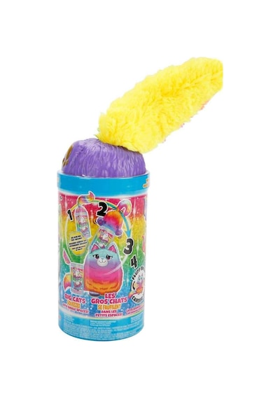 Misfittens Sürpriz Peluş S4 - Mor Kapak Çok Renkli