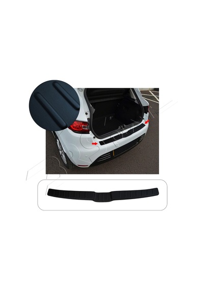 Renault Clio 4 Hb Uyumlu 2012-2019 Abs Arka Tampon Üstü Koruma