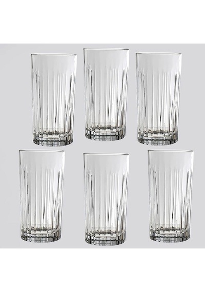Rcr Timeless 6'lı Meşrubat Bardağı 440 Ml Şeffaf