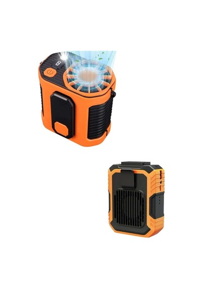 Dijital Ekranlı Turbo Mini Fan 100 Hız Seviyesi Taşınabilir