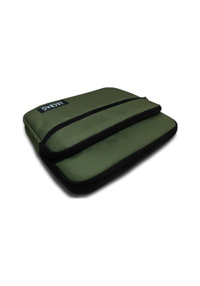 Jacbag İki Bölmeli Fermuarlı Tablet Çantası