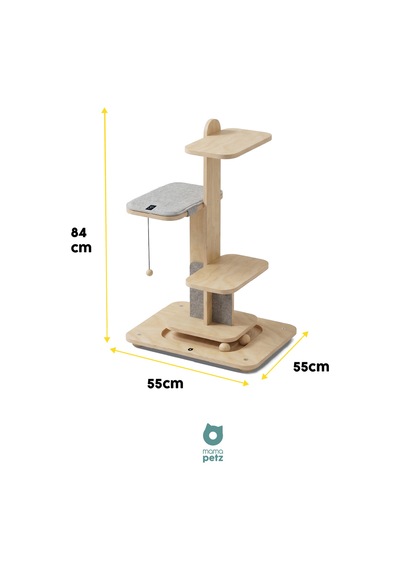 Mamapetz Jolly Tower Kedi Tırmanma Kulesi