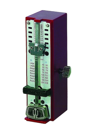 Wittner 903012 Taktell Piccolo Super-mini Metronom Ruby