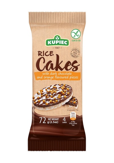 Kupiec Bitter Çikolatalı Ve Portakal Parçacıklı Çikolata 72 G - 5 Adet Tarı