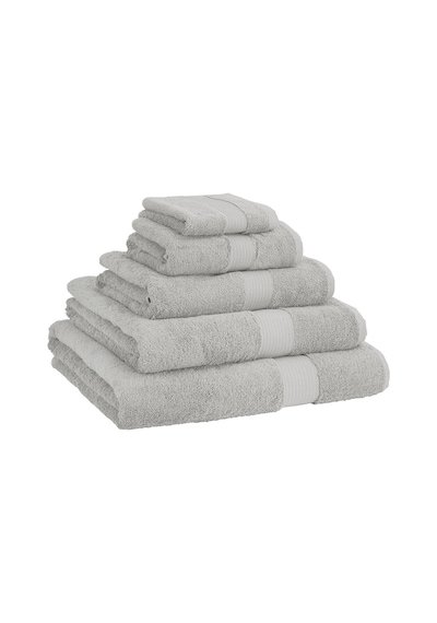Lüks Mısır Pamuklu Havlu Tekli Havlu 50 Cm X 90 Cm Gri