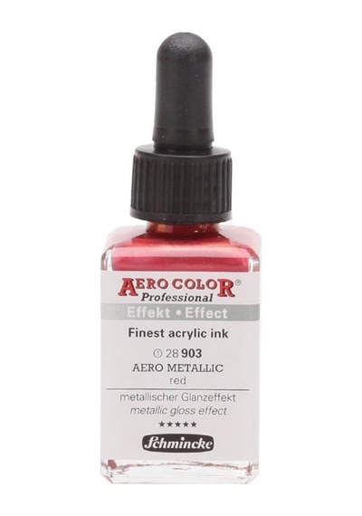 Schmincke Aerocolor Professional Akrilik 28ml şişe 903 Metallic R