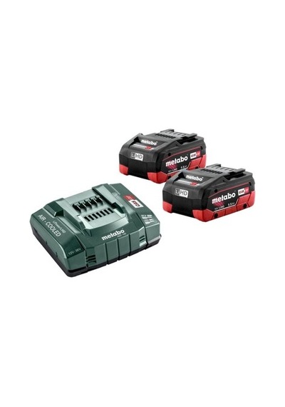 Metabo 18v 5.5 Ah Lihd Akü Başlangıç Seti - 685122000 2 Akü Ve Şarj Cihazı
