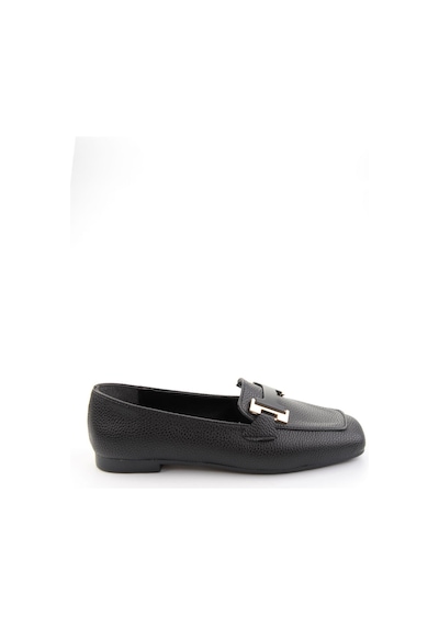 Siyah Kadın Loafer Ayakkabı K01641022709