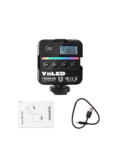 Yongnuo YN60 RGB LED Taşınabilir Mini Cep Video Işığı