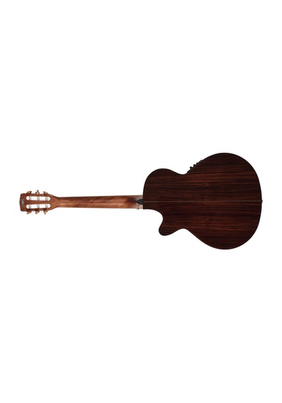 Cort Cec7 Elektro Klasik Gitar Naturel Doğal Parlaklıkta İnce Kesik Gövdeli İspanyol