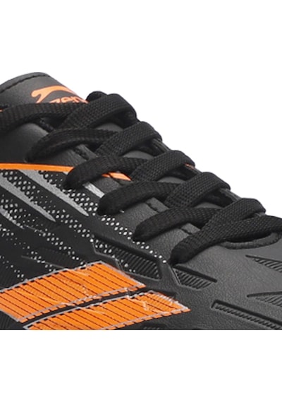 Slazenger CAMBLY KR Erkek Çocuk Halı Saha Siyah-Turuncu Futbol Ayakkabısı