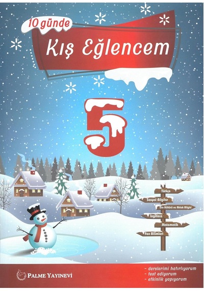 Palme Yayınları 5. Sınıf 10 Günde Kış Eğlencem Palme