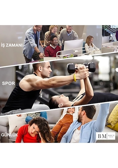 Boun Marche Erkek Atlet Premium 6'lı Kutu Penye Süprem %100 Pamuk Jawed Beyaz