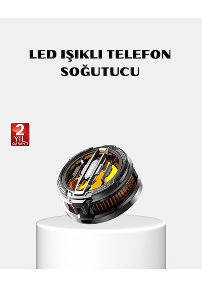 Mobil Oyun Telefon Soğutucusu Yarı İletken Hızlı Soğutmalı Ve Sessiz Fanlı