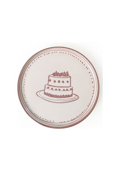 Keramika Pink Cake Nordic Pasta Tabağı 22 Cm 4 Adet 22965-66 Çok Renkli