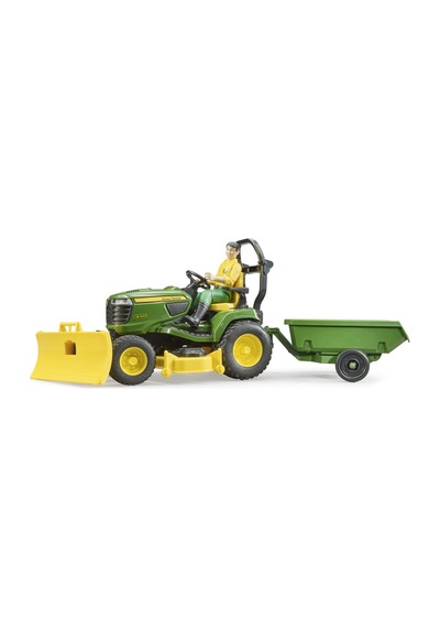 Bruder John Deere Çim Biçme Traktörü Ve Bahçıvan