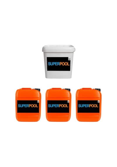 SPP Superpool 4'lü Havuz Bakım Kimyasal Seti 10 KG