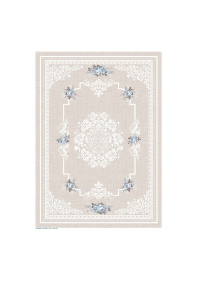 Brillant Latex Kaymaz Taban Halı-Garden Hl11172.103-(130X190)