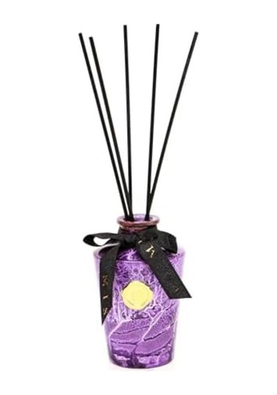 130 Ml Mor Batik Cam Şişe Black Vanilya Oda Kokusu Abundance Prosperity
