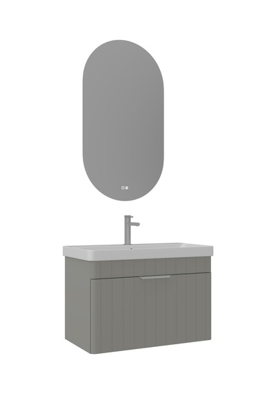 Orka Procida 80 Cm Mat Kaşmir Banyo Dolabı Alt Modül Lavabo Orka Procida 80 Cm Mat Kaşmir Banyo Dolabı Alt Modül Lavabo