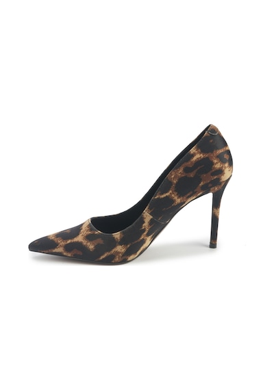 Nine West Julıana5 5pr Leopar Kadın Topuklu Ayakkabı 000000000102012464 Kahverengi