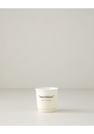 English Home Phoebe New Bone China 2 Parça 2 Kişilik Espresso Fincan 90 Ml Lacivert - Krem Lacivert - Krem