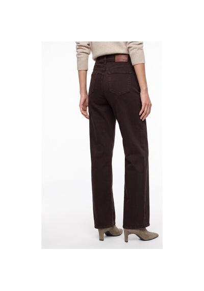 Jeep Kahverengi Kadın Denim Pantolon Model-53144 Kahve
