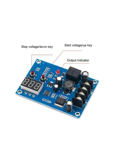 Xh-m603 12-24v Batarya Akü Lityum Pil Şarj Kontrol Kartı