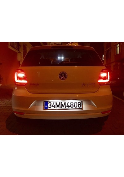 T10 Kırmızı Led Ampul 24 Smd Canbus
